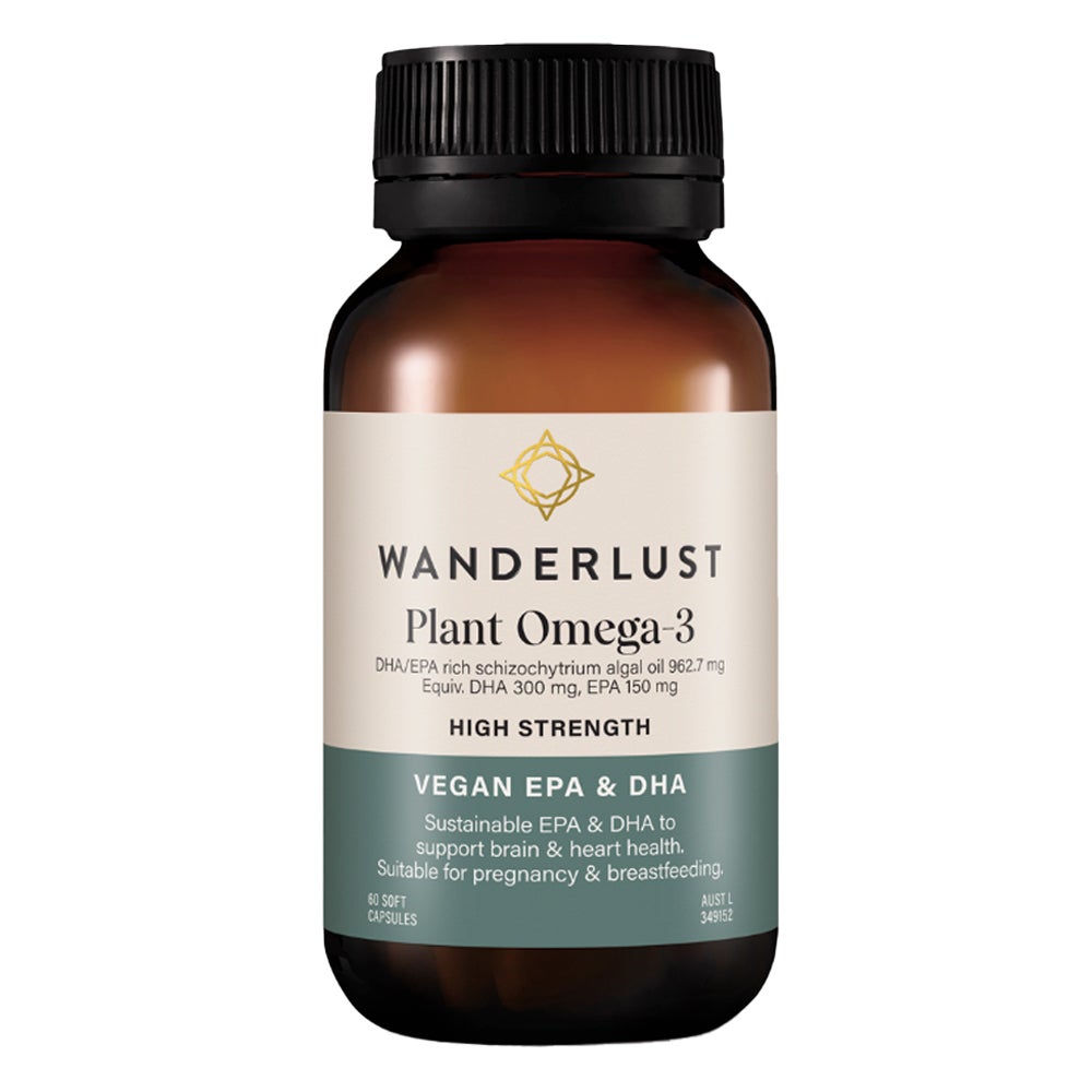 Wanderlust Plant Omega-3 60 Capsule