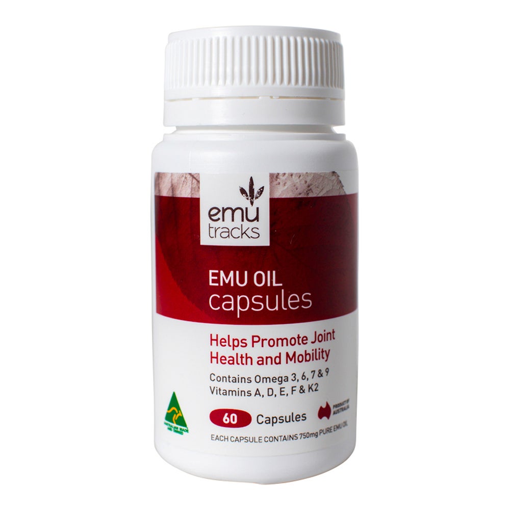 Emu Tracks Emu Oil 60 Capsule