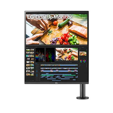 LG Dualup Ergo 27.6" SDQHD Nano IPS Display Monitor - 28MQ780-B LG SG