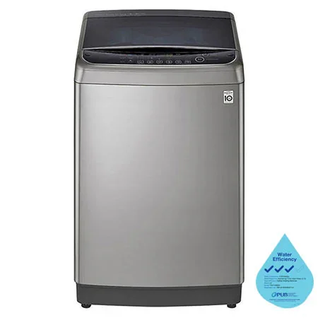 LG Smart Inverter Top Load Washing Machine TurboWash3D, 12KG, Silver - TH2112SSAV