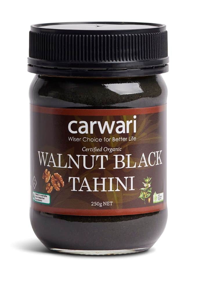 Carwari Organic Walnut & Black Tahini 250g