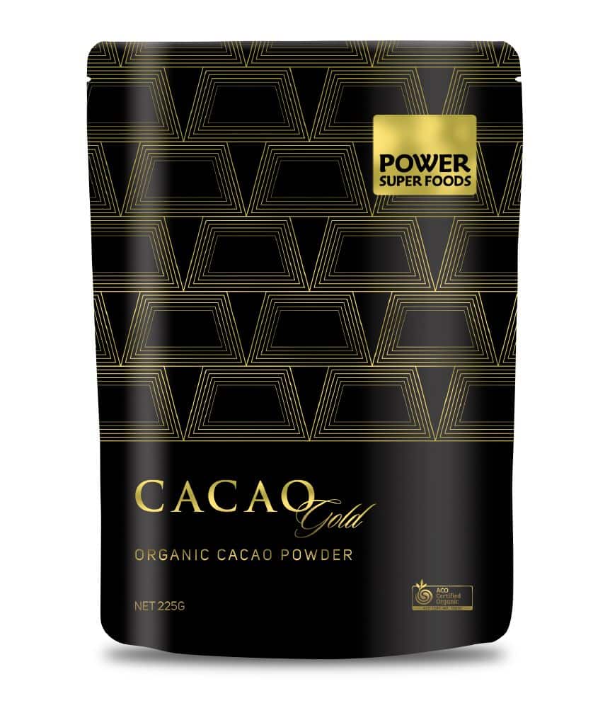 Power Super Foods Cacao Gold Org Cacao Powder 225g