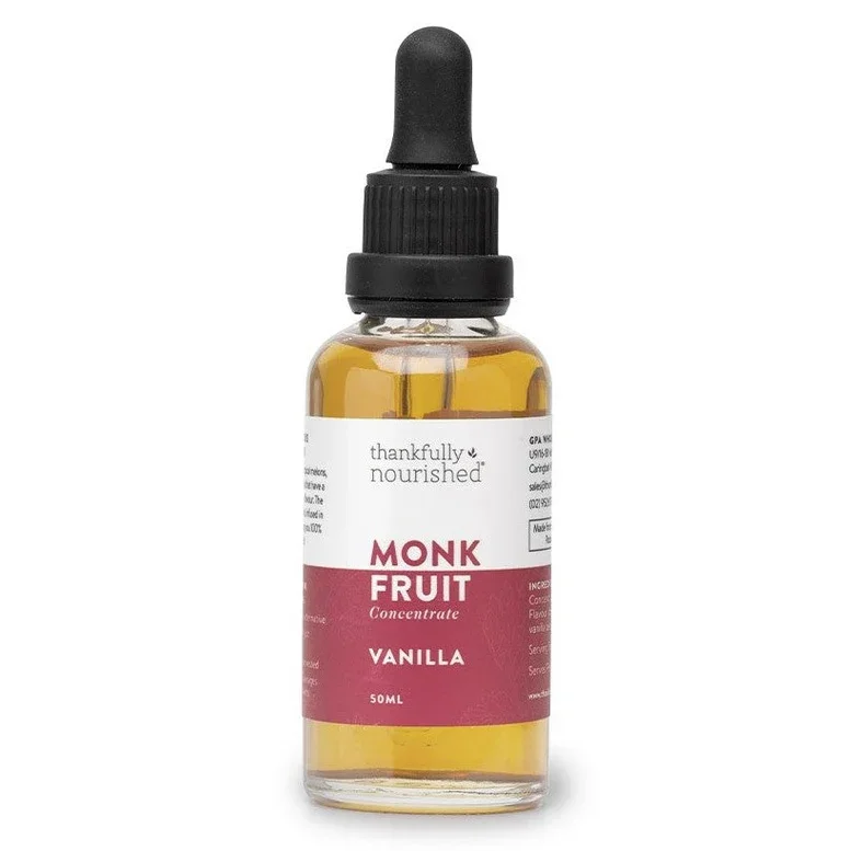 Thankfully Nourished Monk Fruit Concentrate – Vanilla 50ml