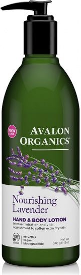 Avalon Organics Nourishing Lavender Hand & Body Lotion 350ml