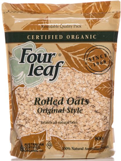 Four Leaf Oats Rolled Original Style 800g