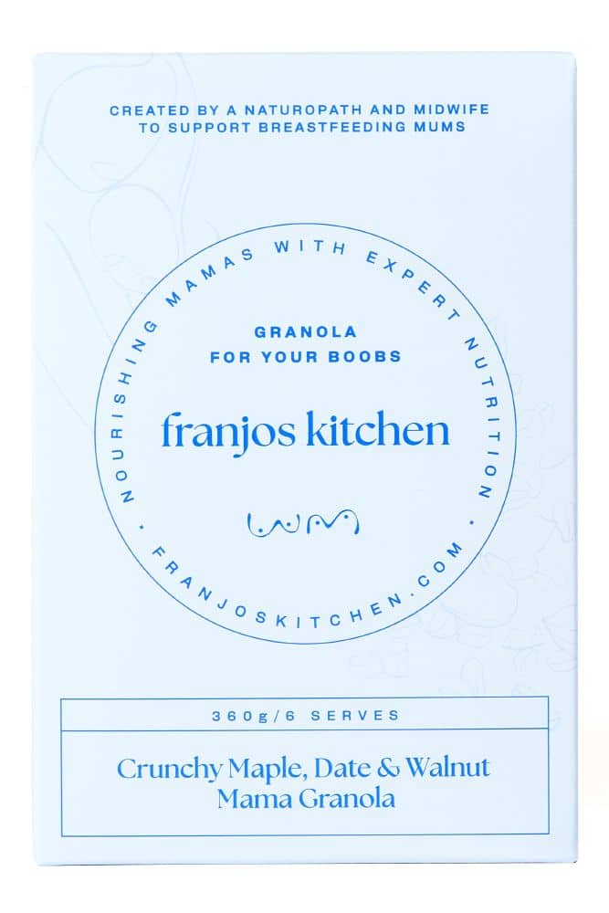 Franjo’s Kitchen Date, Walnut & Maple Tanker Topper Lactation Crunchy Muesli 360g