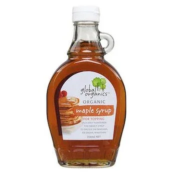 Global Organics Organic Maple Syrup 250ml
