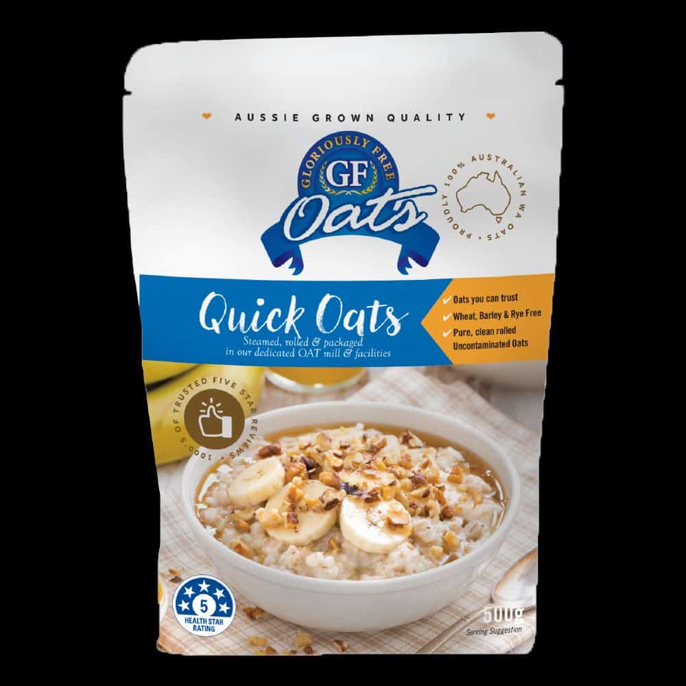 Gloriously Free Quick Oats Aussie GF 500g