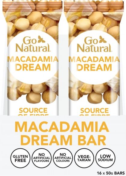 Go Natural Macadamia Dream 16 x 50gms