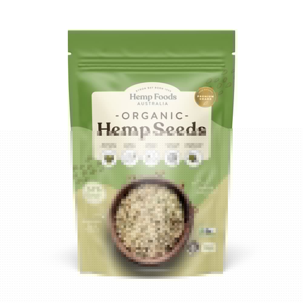 Hemp Foods Australia Hemp Seeds Hulled Organic 1kg