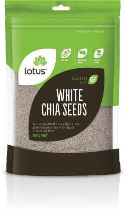Lotus Chia Seeds White G/F 500g