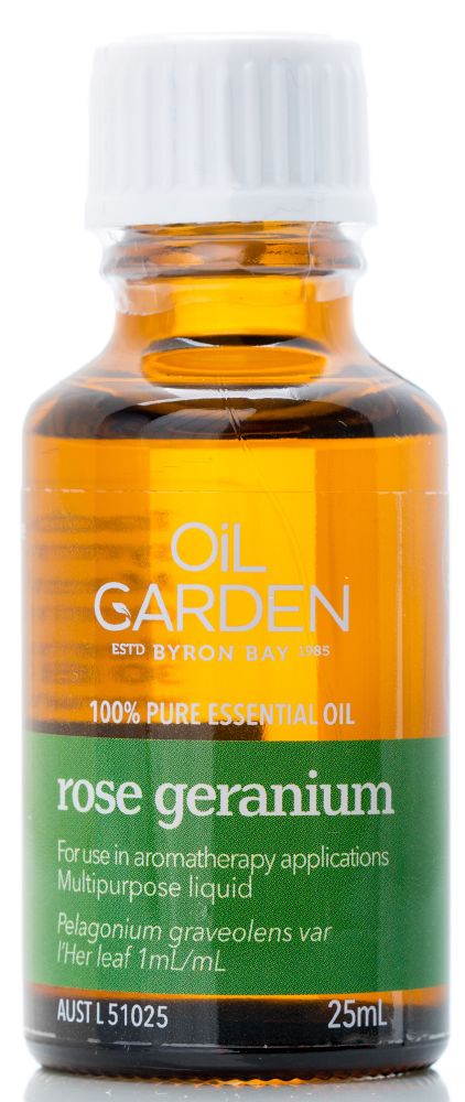 Oil Garden Rose Geranium Pure Essential Oil 25ml