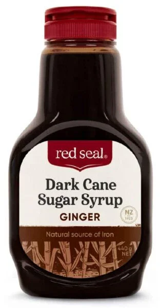 Red Seal Dark Cane Sugar Syrup with Ginger 440g