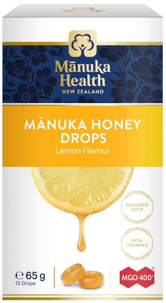 Manuka Health MGO 400+ Manuka Honey & Lemon Lozenges 15s