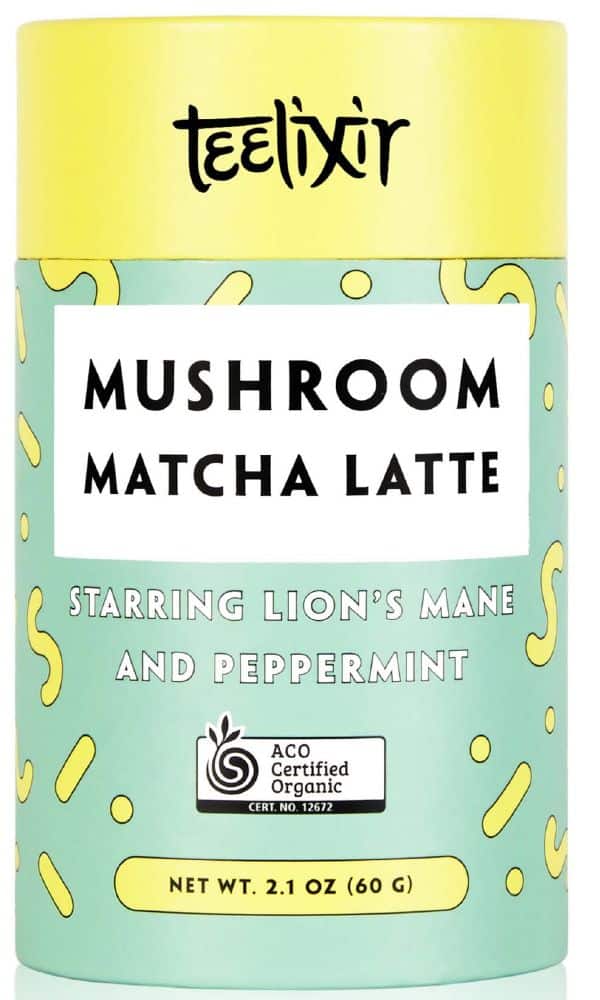 Teelixir Mushroom Matcha Latte 100g