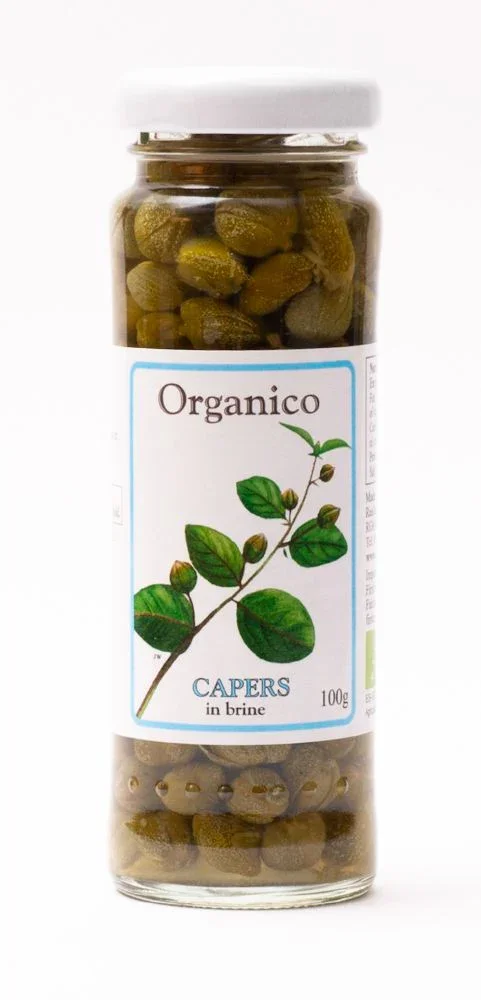 Organico Capers in Brine 100g