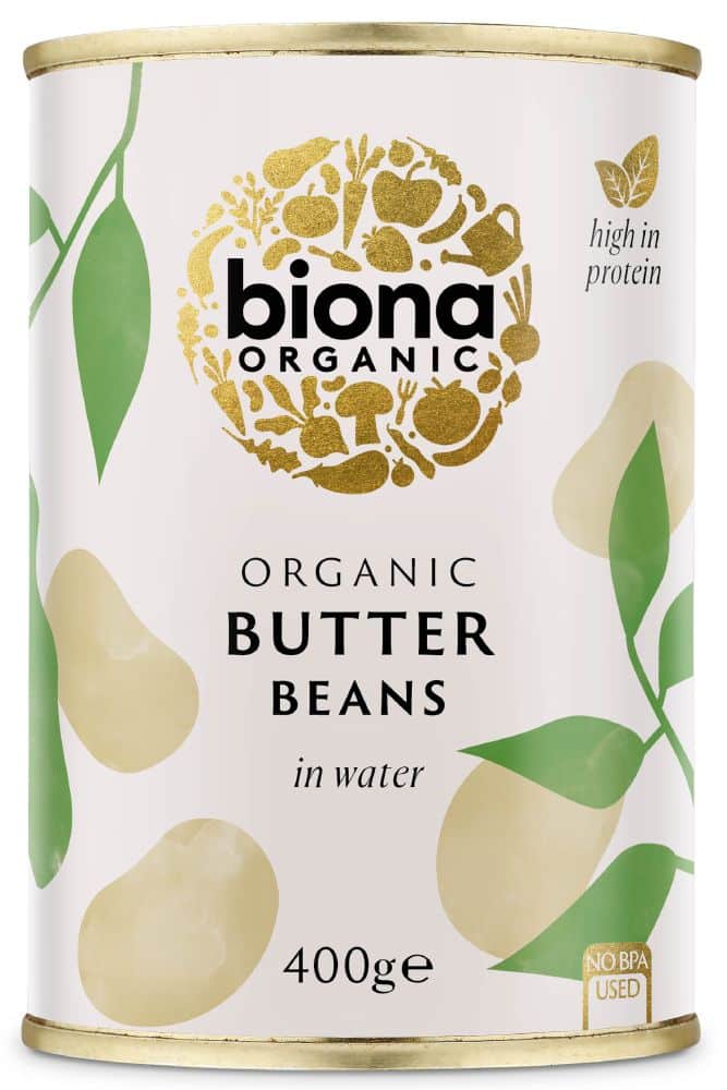 Biona Organic Butter Beans 400g