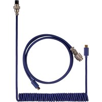 Keychron Custom Coiled Avaitor Cable Blue