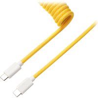 Keychron Coiled Aviator Cable Yellow