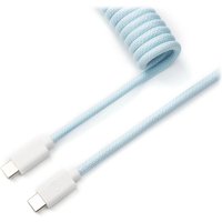 Keychron Coiled Aviator Cable Light Blue