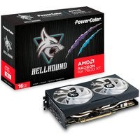 PowerColor Radeon RX 7600 XT Hellhound OC 16GB Graphics Card
