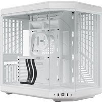 Hyte Y70 Tempered Glass Mid Tower Case Snow White
