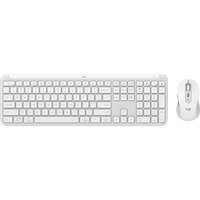 Logitech MK950 Wireless Keyboard and Mouse Combo White
