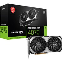 MSI GeForce RTX 4070 Ventus 2X E1 OC 12GB Graphics Card