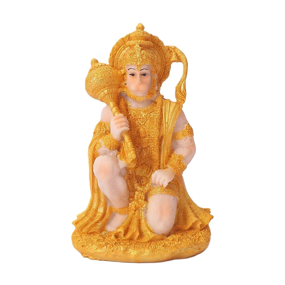 Creative Resin Hindu Statue of Hanuman Ornament Modern Decorative Crafts