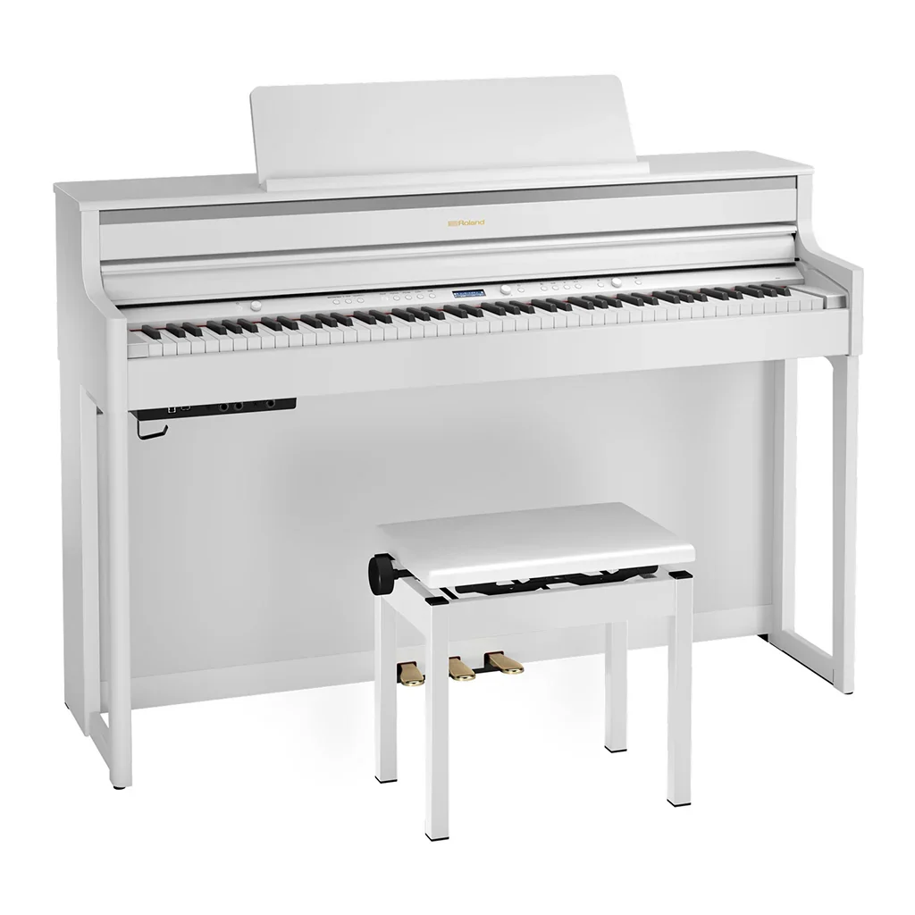 Roland HP704 Digital Piano - White