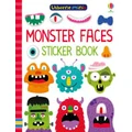 Mini Books Monster Faces Sticker Book by Sam Smith