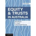 Equity and Trusts in Australia by M. W. Bryan