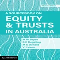 A Sourcebook on Equity and Trusts in Australia by Michael Bryan