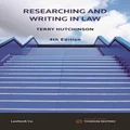 Researching and Writing in Law by Terry Hutchinson