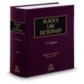 Black's Law Dictionary 11th Edition by Bryan A. Garner