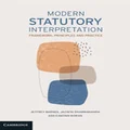 Modern Statutory Interpretation by Jeffrey Barnes