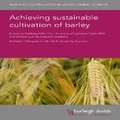 Achieving sustainable cultivation of barley by Prof Glen P. Fox