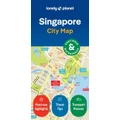 Singapore City Map by Lonely Planet Travel Guide