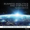 Business Analytics and Statistics 1st Edition by Ken Black