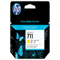 HP No.711 29ml Yellow Ink Cartridge 3 Pk -