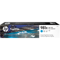 HP #981X Cyan Ink Cartridge - 10,000 pages