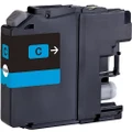 Compatible Brother LC-131 Cyan Ink Cart - up to 300 pages