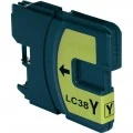 Compatible Brother LC-38Y Yellow Ink Cartridge