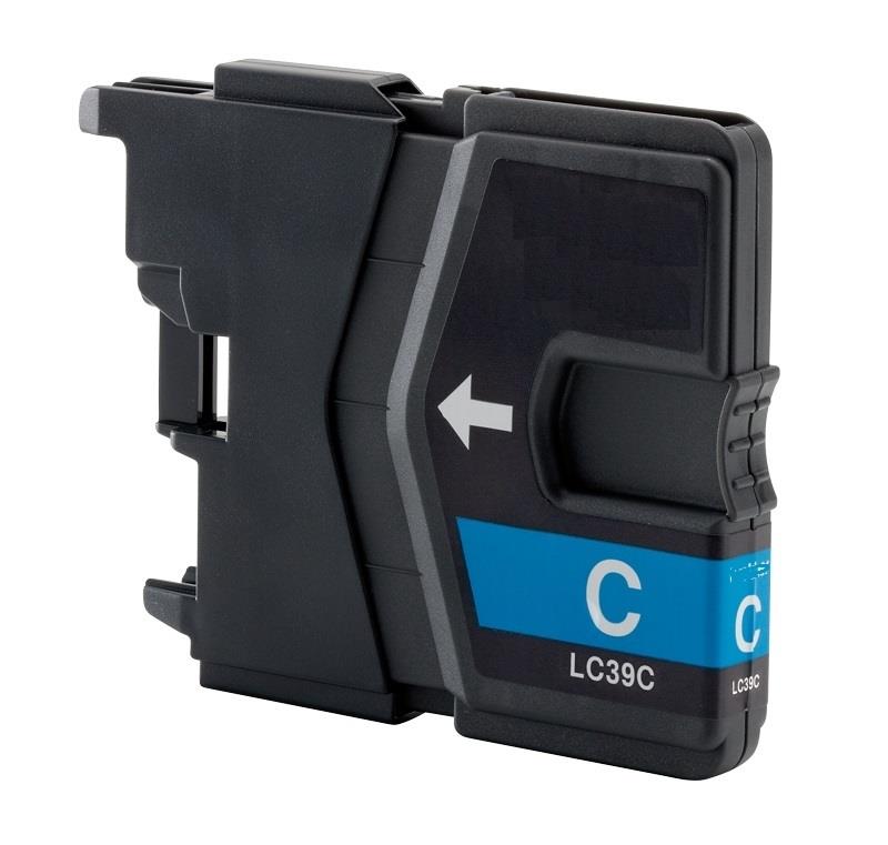 Compatible Brother LC-39C Cyan Ink Cartridge - 260 pages
