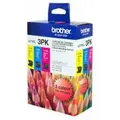 Brother LC-73 C,M,Y Ink Cartridges - 600 pages each