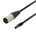 SWAMP Premium Mini XLR Female to XLR Male Cable - 2m
