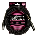 Ernie Ball 6392 20' Braided XLR Microphone Cable - Black