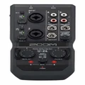 ZOOM U-24 USB 2 In 4 Out Handy Mobile Recording and Performing Audio Interface