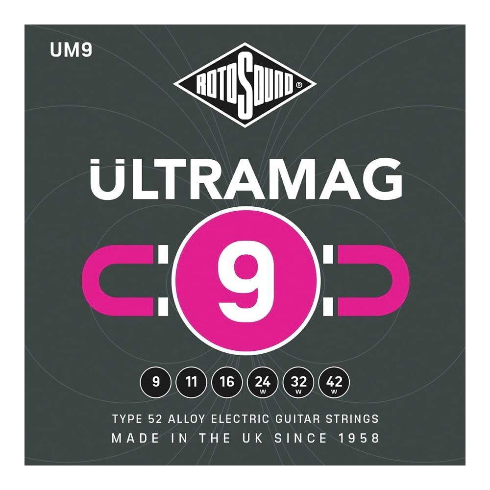 Rotosound UM9 Ultramag Electric Guitar String Set 9-42
