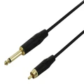 1/4 Jack to RCA Analog Audio Cable - 1m"
